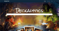 Desktop Screenshot of deckalytics.com